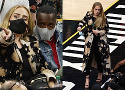 Adele đi xem bóng rổ cũng gây sốt vì visual "lên hương" xuất sắc hậu giảm cân, còn công khai hẹn hò bạn trai mới profile khủng?