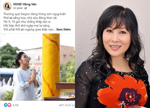 NSND Hồng Vân bị chỉ trích vì câu nói liên quan đến Phật pháp