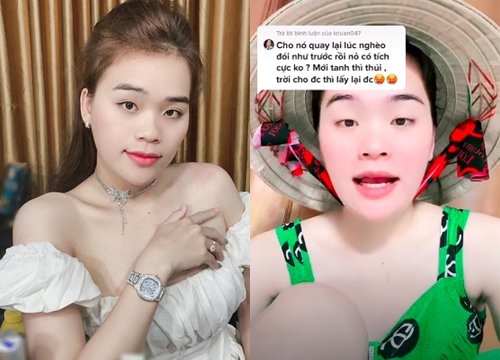 "Thánh Sún" Ngân Thảo bị Netizen chỉ trích "giàu đổi tính"