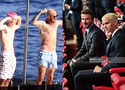 David Beckham&#39;s family went on a cruise to Italy, the ex-player&#39;s super body &quot;crushed&quot; 2 sons