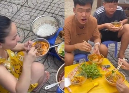 Lê Dương Bảo Lâm no "gạch đá" vì tụ tập ăn bún bò giữa mùa dịch