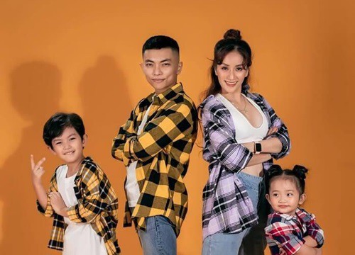 Học nhà Khánh Thi - Phan Hiển diện đồ gia đình 'tình thương mến thương' cực chất