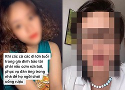 TikToker phát ngôn: "Đàn bà rửa bát là phong tục của người Việt Nam" gây tranh cãi