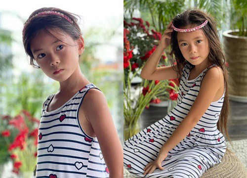 Con gái Đoan Trang tạo dáng xuất thần, xả dáng vẫn đẹp như thơ