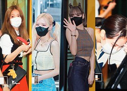 BLACKPINK lộ nhan sắc thật trên đường đi làm về