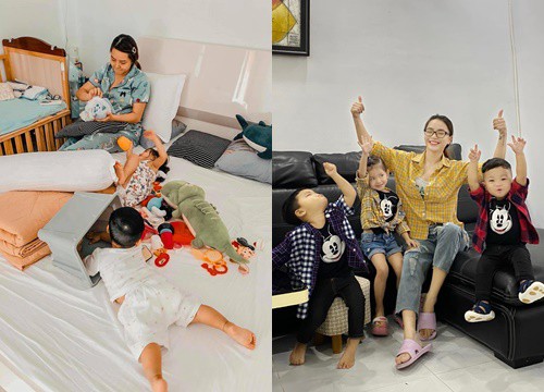 Lộ ảnh Hải Băng xuống cấp vì chăm 3 con, nay mẹ bỉm đã "lột xác"