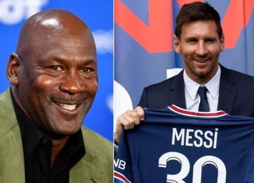 Messi 'làm giàu' cho Michael Jordan với việc gia nhập PSG
