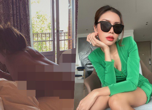 Minh Tú gây sốc với màn khoe lồ lộ vòng 3 bằng ảnh nude lên Instagram