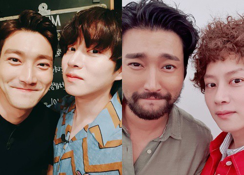 Siwon - Heechul (Suju) râu ria xồm xoàm, già như bà thím khiến fan "sốc visual"