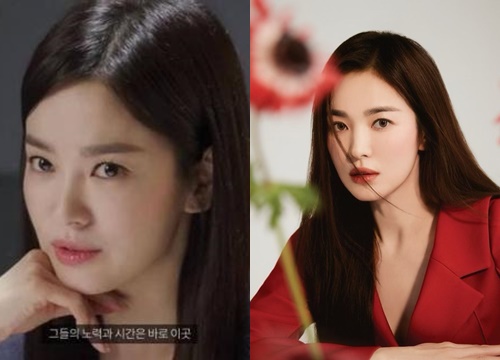 Song Hye Kyo lộ nhan sắc thật khiến netizen tranh cãi nảy lửa