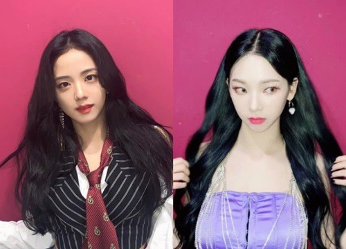 Karina (Aespa) bắt chước style chụp ảnh của Ji Soo (Black Pink)?