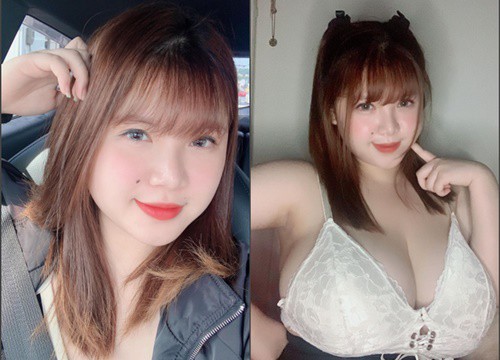 Thu Trang - Hot girl Hải Dương vòng một 110cm lại gây tranh cãi