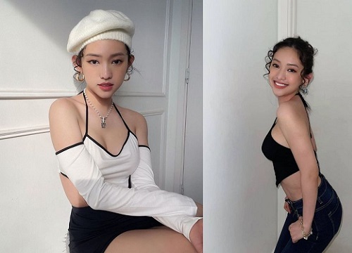 Hot girl Thúy Vi khoe nhan sắc nóng bỏng tuổi 23
