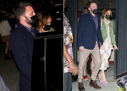 Ben Affleck - Jennifer Lopez nắm tay tình cảm đi xem nhạc kịch