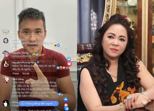 Bị Công Vinh thách thức, bà Phương Hằng vào thẳng livestream bình luận 1 câu gây chấn động