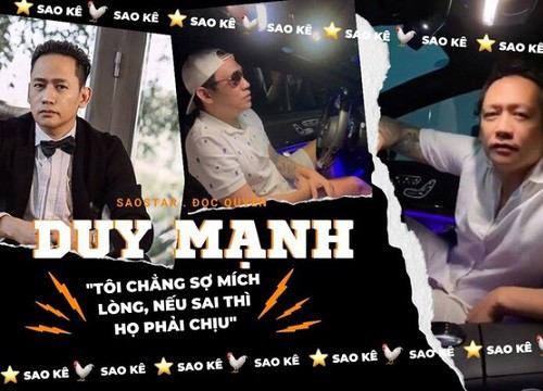 Khám phá hot trend "Tôi không sao kê đâu", bài hát bất ngờ được Duy Mạnh tung ra