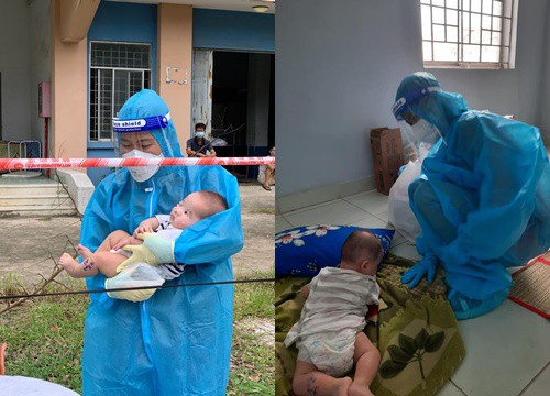 Abandoned F0 babies are taken care of by medical staff