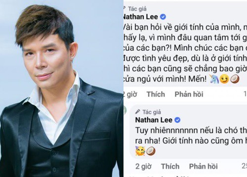 Nathan Lee gay gắt khi bị xóc xỉa giới tính: "Chẳng bao giờ có cửa ngủ với mình"