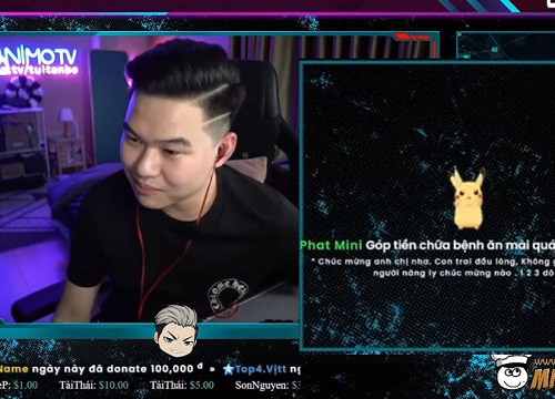 Cộng đồng fan hâm mộ đua nhau chúc mừng streamer Rambo lên chức bố