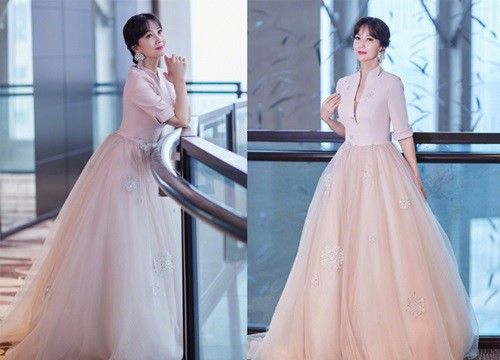 Minh tinh 'Bến Thượng Hải' mặc tôn dáng tuổi 67