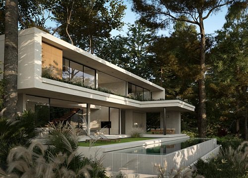 "Phạm Băng Băng Việt Nam" lấy đại gia Thái siêu giàu, khoe cận cảnh villa 230 tỷ nằm giữa rừng
