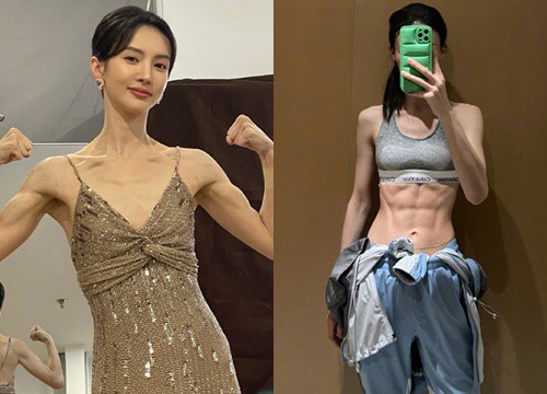Cõi mạng sốc nặng vì body của 1 minh tinh: Diện đầm dạ hội mà "lên chuột" cuồn cuộn, 6 múi săn khiến phái mạnh sợ 1 phép