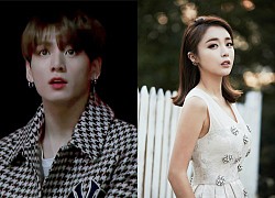 Jungkook (BTS) nhìn đắm đuối đàn chị hơn 12 tuổi, phản ứng ra sao mà fan không giận lại khen "cute"?