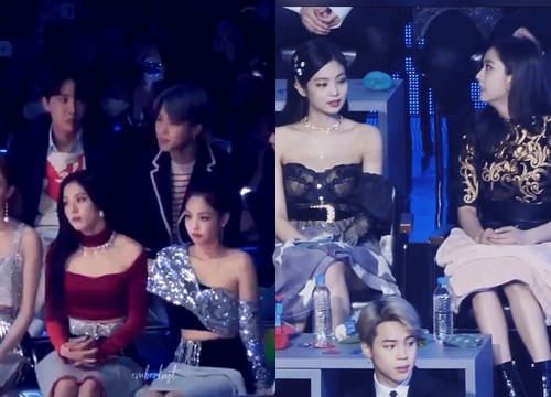 Jimin (BTS) có duyên nợ với BLACKPINK: Mỗi lần Jisoo, Jennie thì thầm to nhỏ là ló mặt làm "cameo"?