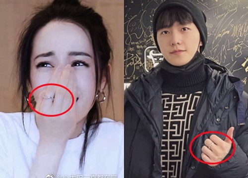 Ra đây mà xem Địch Lệ Nhiệt Ba - Dương Dương đeo nhẫn đôi công khai, ngầm tuyên bố hẹn hò hay gì?