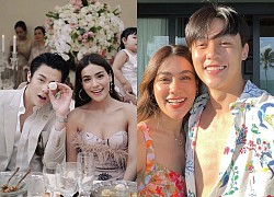 Kimmy Kimberley đi ăn cưới bắt được hoa cô dâu, nụ cười "10 phần nuông chiều" của Mark Prin gây sốt