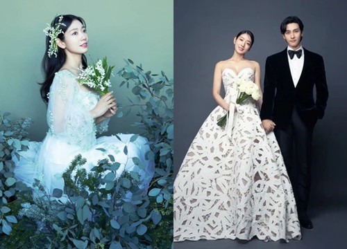 Mãn nhãn với bộ sưu tập váy cưới khủng của cô dâu Park Shin Hye