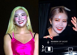 Nayeon (TWICE), Luna f(x) turned Annabelle because of a makeup mistake, looking at Dara - Minho surprised