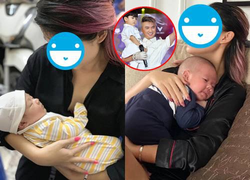 Mỹ nhân đình đám Vbiz "thừa nhận" là mẹ của con trai Đàm Vĩnh Hưng, khoe luôn ảnh lúc bé của quý tử?