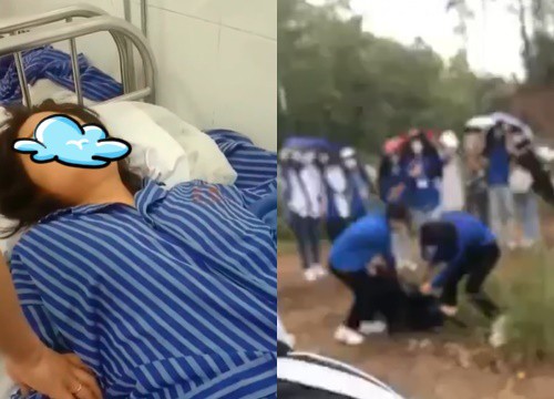 NÓNG: Nữ sinh bị bạn học "tác động vật lý" đến nhập viện, xung quanh còn cổ vũ: "Kéo mạnh lên"