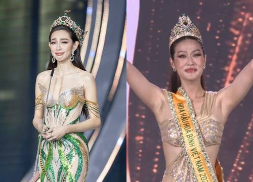 Thùy Tiên final walk xúc động, Đoàn Thiên Ân đăng quang Hoa hậu Hòa bình Việt Nam 2022