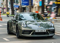 Cận cảnh Porsche 911 số sàn gần 10 tỷ của ông Đặng Lê Nguyên Vũ