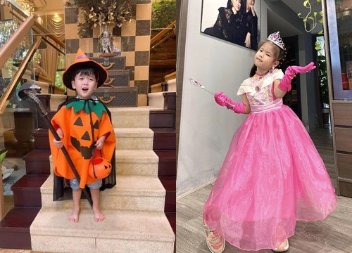 Con sao Việt nô nức cosplay Halloween: Bố mẹ celeb chiều "hết nấc"