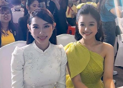 Hoa khôi nhí Bảo Ngọc - Con nuôi dì Dung từng lọt vào "mắt xanh" ông Nawat