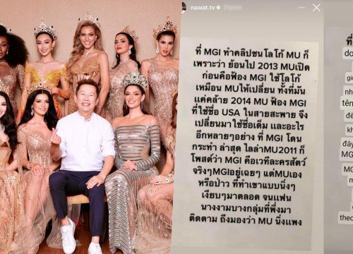 Ông Nawat tiếp tục gây hấn, đăng đàn "réo tên" HHHV 2011 vì dám mắng Miss Grand là "rạp xiếc"