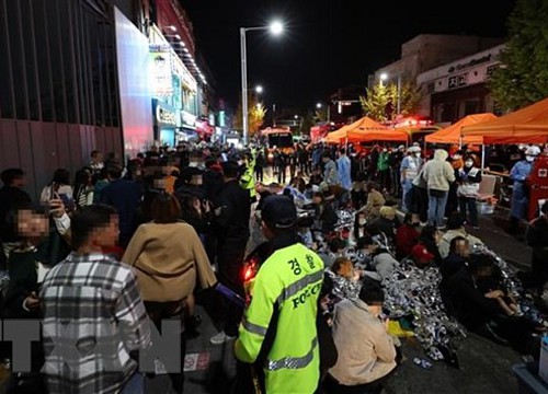 Vụ giẫm đạp tại Itaewon: Đã xác định một công dân Việt Nam thiệt mạng