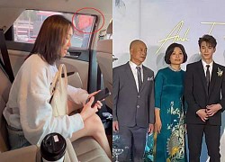 Dieu Nhi was expressed by her father-in-law when she did a shocking thing in the car before and after the wedding