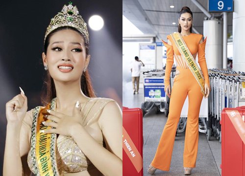 Đoàn Thiên Ân "nhai mic" rộp rộp khiến đối thủ lo lắng, nhận thành tích đầu tiên của Miss Grand?