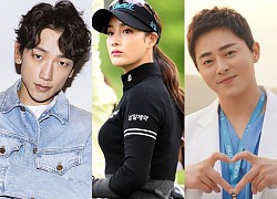 Jo Jung Suk and Bi Rain were accused of having an affair with a beautiful golfer, showing the same attitude in the middle of the storm