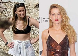 Amber Heard exposes her sagging body when going to the beach, blackmailing the director to appear in Aquaman 2?