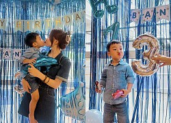 Hoa Minzy celebrated a grand birthday for her son, the ex-husband of young master Minh Hai was absent?