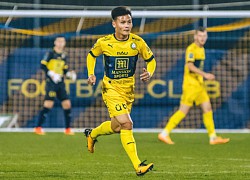 Quang Hai scored a historic goal in Europe, but was still ignored by his teammates despite a strange celebration