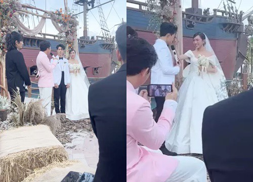 Cô dâu Diệu Nhi tấu hài chú rể: 'Yêu thì chán nhưng làm chồng tuyệt vời'