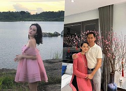 Hiền Hồ mặc đầm baby doll giấu bụng lùm lùm, bị nghi đang mang thai với đại gia "nương tựa"