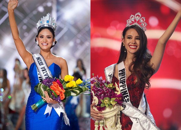 Pia - Catriona Gray: Rumored compatriot sisters, who are popular with Vietnamese fans, who are hated