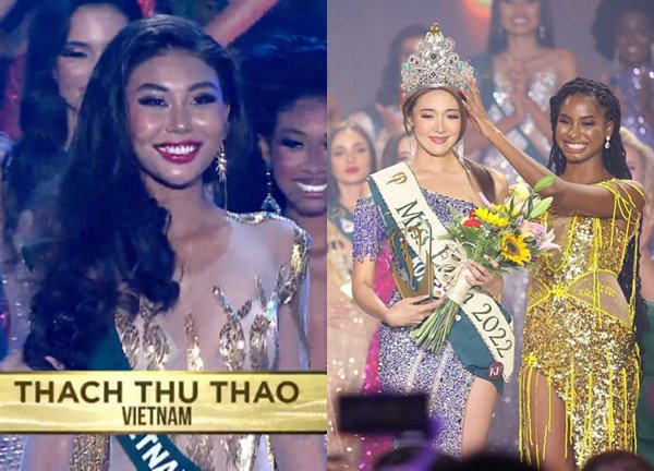 Thạch Thu Thảo out top 12 nhưng làm được 1 điều đặc biệt cho VN, Hàn Quốc đăng quang Miss Earth 2022